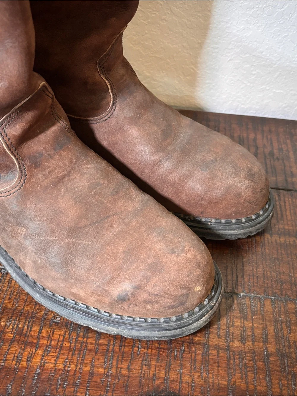 Red Wing Supersole Waterproof Steel Toe Metguard Pull-On Work Boots 8.5